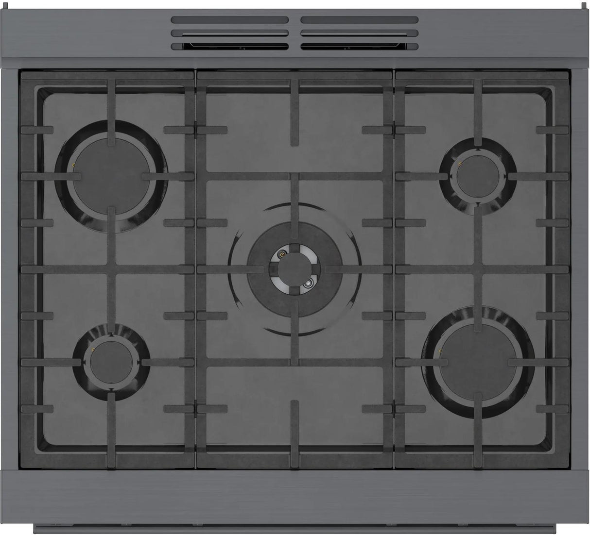 800 Series Gas Freestanding Range 30" Black Stainless Steel - (HGS8045UC)