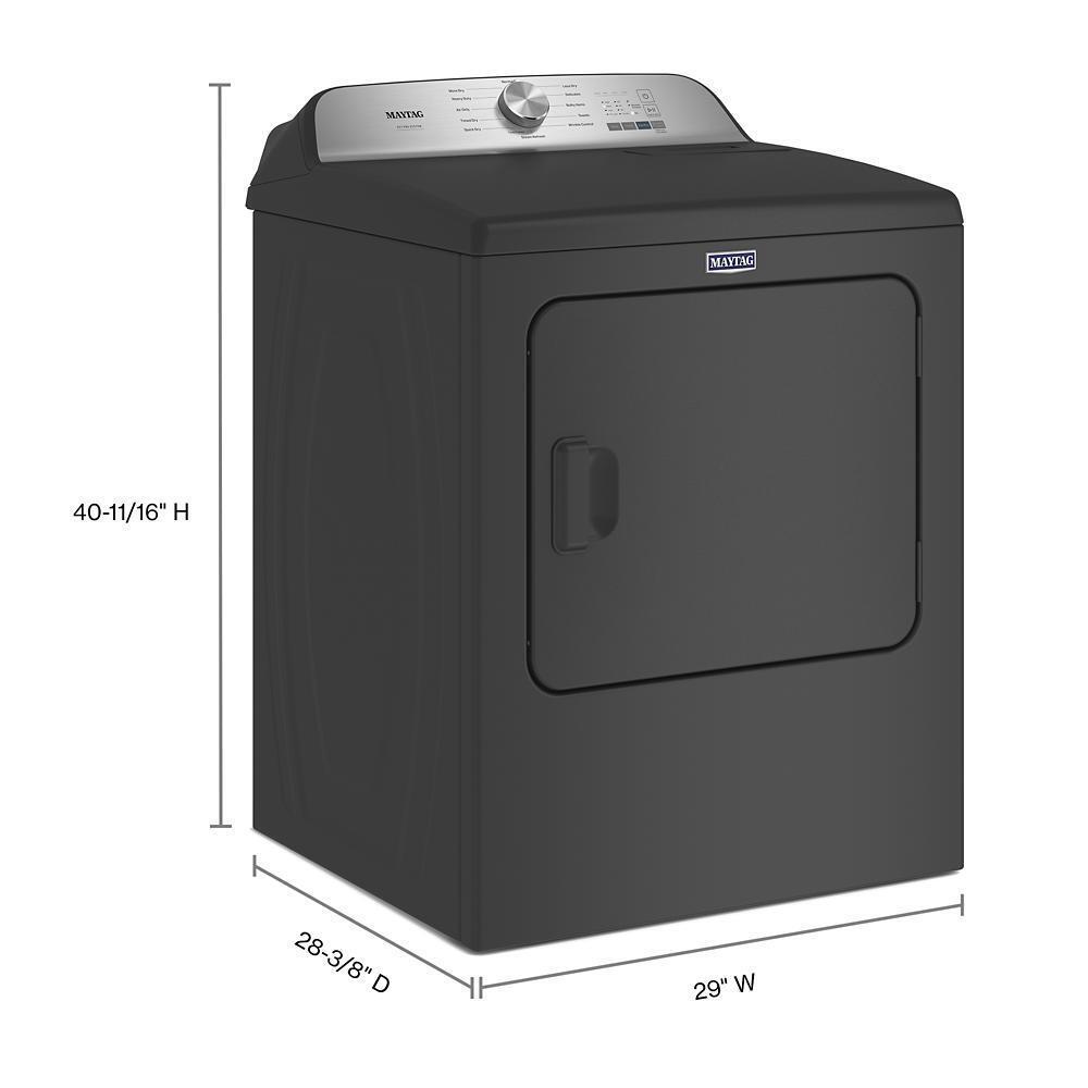 Pet Pro Top Load Electric Dryer - 7.0 cu. ft. - (MED6500MBK)