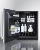 24" Wide Built-in All-refrigerator, ADA Compliant - (AL54CSSLHD)