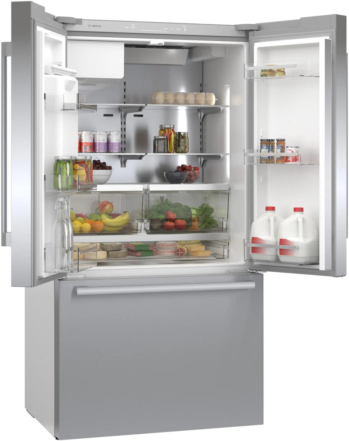 500 Series French Door Bottom Mount Refrigerator 36" Stainless steel (with anti-fingerprint) - (B36CD50SNS)