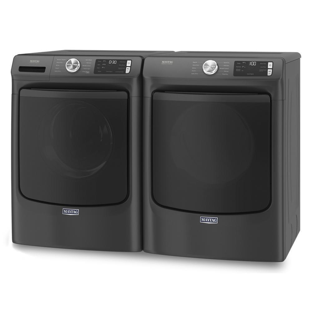 Front Load Electric Dryer with Extra Power and Quick Dry cycle - 7.3 cu. ft. - (MED5630MBK)