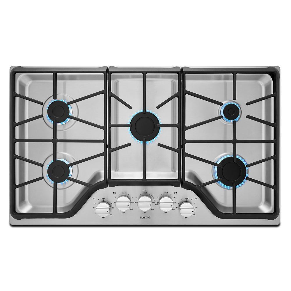 36-inch Wide Gas Cooktop with Power(TM) Burner - (MGC7536DS)