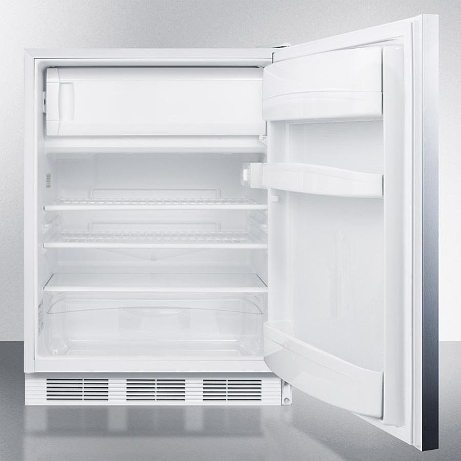 24" Wide Refrigerator-freezer, ADA Compliant - (CT661WSSHHADA)