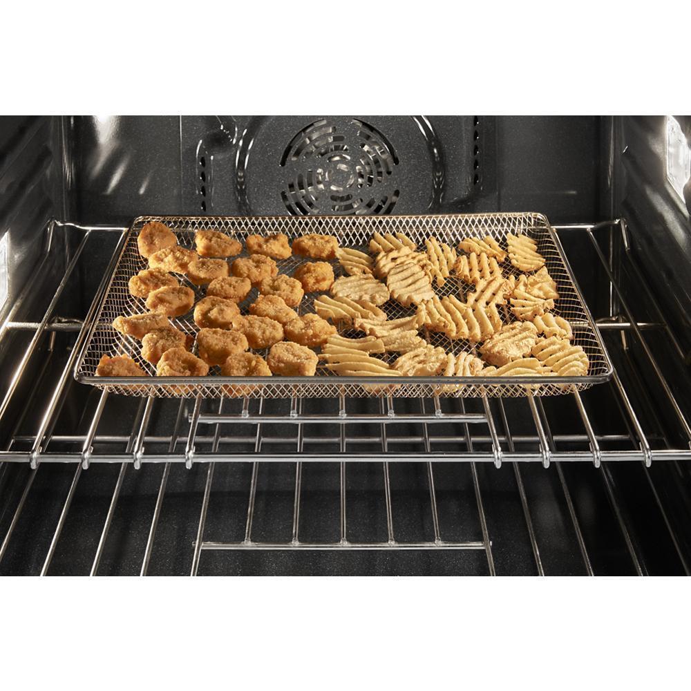 30-inch Single Wall Oven with Air Fry and Basket - 5.0 cu. ft. - (MOES6030LZ)