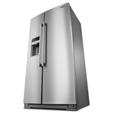 36- Inch Wide Counter Depth Side-by-Side Refrigerator- 21 Cu. Ft. - (MSC21C6MFZ)