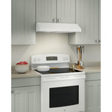 Glacier 42-Inch 300 Max Blower CFM 5 Sones White Range Hood - (BCSD142WW)