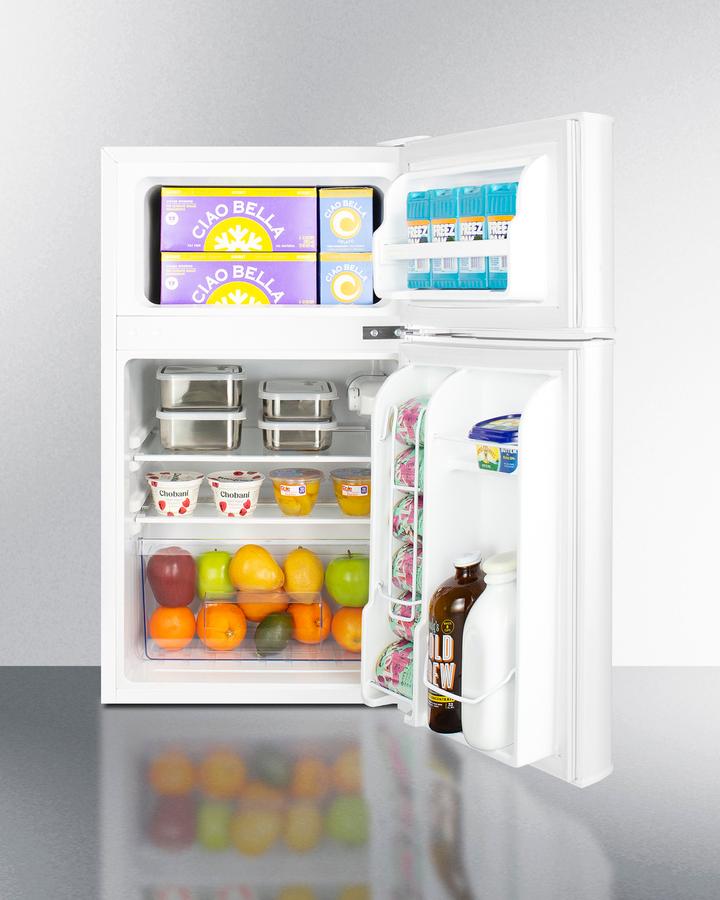 19" Wide 2-door Refrigerator-freezer - (CP34W)