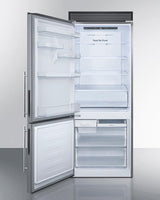 28" Wide Bottom Freezer Refrigerator - (FFBF279SSXH72LHD)