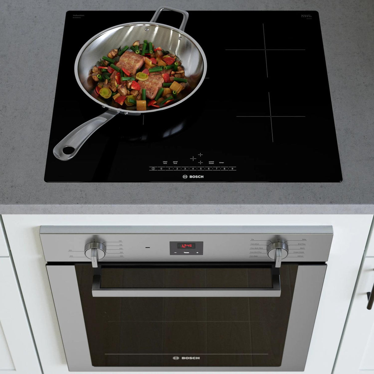 500 Series Induction Cooktop 24" Black, Without Frame - (NIT5460UC)