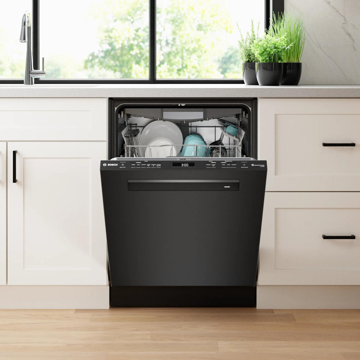 800 Series Dishwasher 24" Brushed black steel anti-fingerprint - (SHP78CM4N)