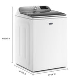 Smart Top Load Washer with Extra Power - 4.7 cu. ft. - (MVW6230HW)