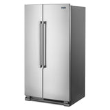 36-Inch Wide Side-by-Side Refrigerator - 25 cu. ft. - (MSS25N4MKZ)