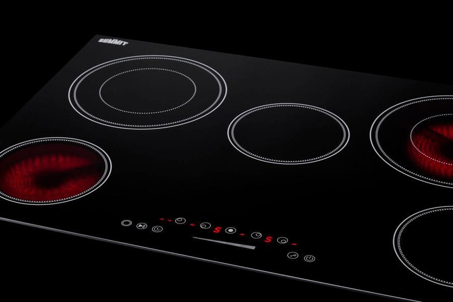 36" Wide 208-240v 5-burner Radiant Cooktop - (CR5B36T9B)