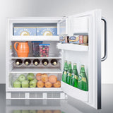 24" Wide Built-in Refrigerator-freezer, ADA Compliant - (CT661WCSSADA)