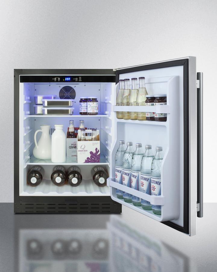 24" Wide Built-in All-refrigerator, ADA Compliant - (AL55CSS)