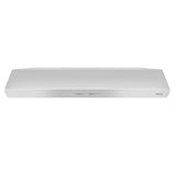 Broan 30-Inch 300 Max Blower CFM 5.0 Sones White Range Hood - (BKSH130WW)