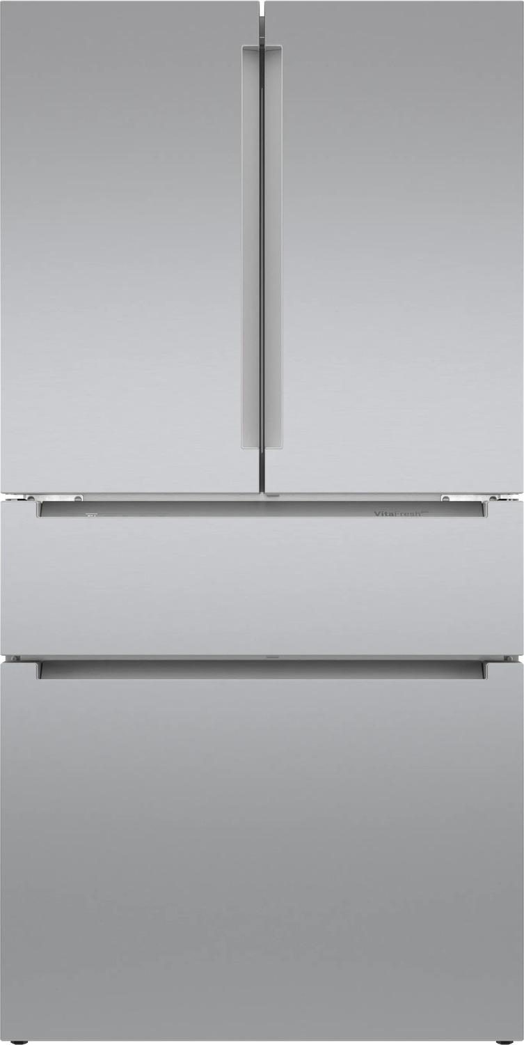 800 Series French Door Bottom Mount Refrigerator 36" Stainless steel (with anti-fingerprint) - (B36CL80ENS)