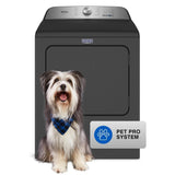 Pet Pro Top Load Electric Dryer - 7.0 cu. ft. - (MED6500MBK)