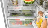 800 Series Freestanding Bottom Freezer Refrigerator 24" Easy Clean Brushed Steel - (B24CB80ESS)