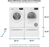 300 Series Compact Condensation Dryer - (WTG86403UC)