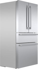 800 Series French Door Bottom Mount Refrigerator 36" Stainless steel (with anti-fingerprint) - (B36CL80SNS)