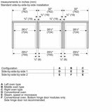 800 Series Single Wall Oven 30" Stainless Steel - (HBL8454UC)