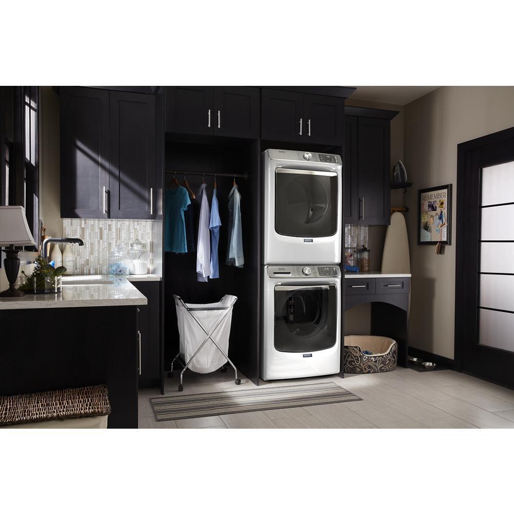 Smart Front Load Electric Dryer with Extra Power and Advanced Moisture Sensing Plus - 7.3 cu. ft. - (MED8630HW)