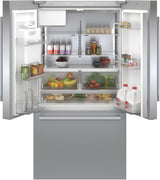 500 Series French Door Bottom Mount Refrigerator 36" Stainless steel (with anti-fingerprint) - (B36CD50SNS)