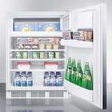 24" Wide Refrigerator-freezer, ADA Compliant - (CT661WSSHHADA)