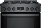 800 Series Gas Freestanding Range 30" Black Stainless Steel - (HGS8045UC)