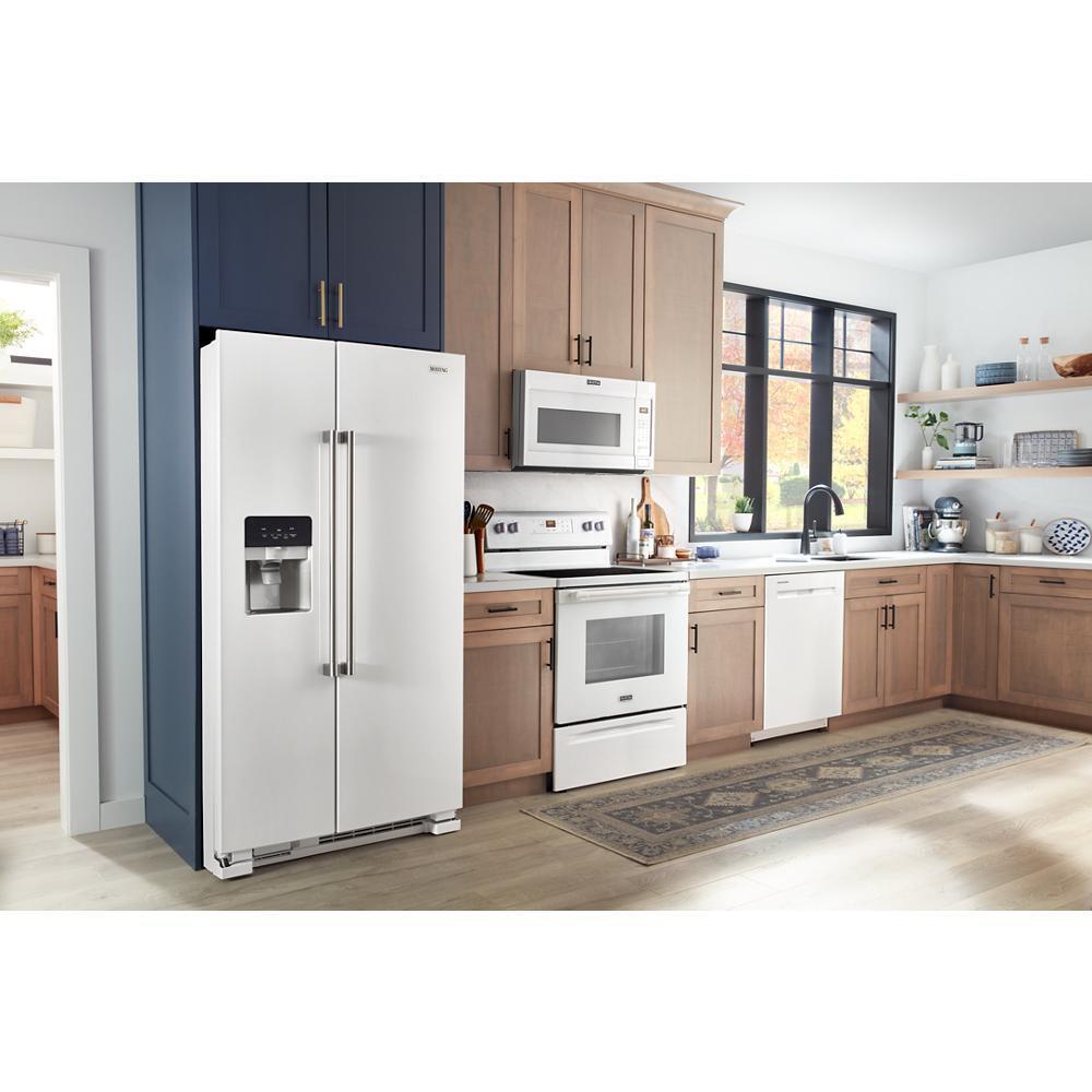 36-Inch Wide Side-by-Side Refrigerator - 25 Cu. Ft. - (MRSF4036PW)