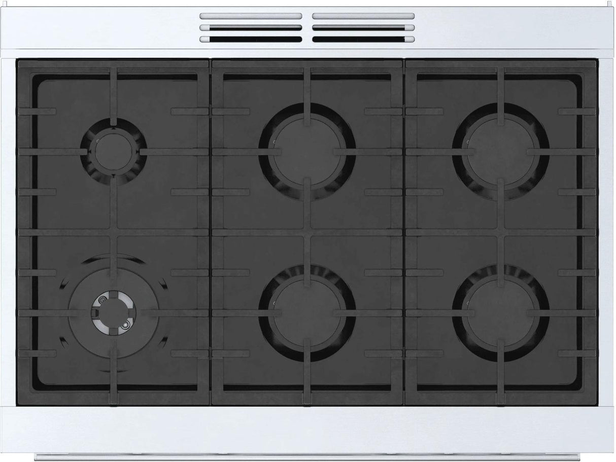 800 Series Dual Fuel Freestanding Range 36" Stainless Steel - (HDS8655U)