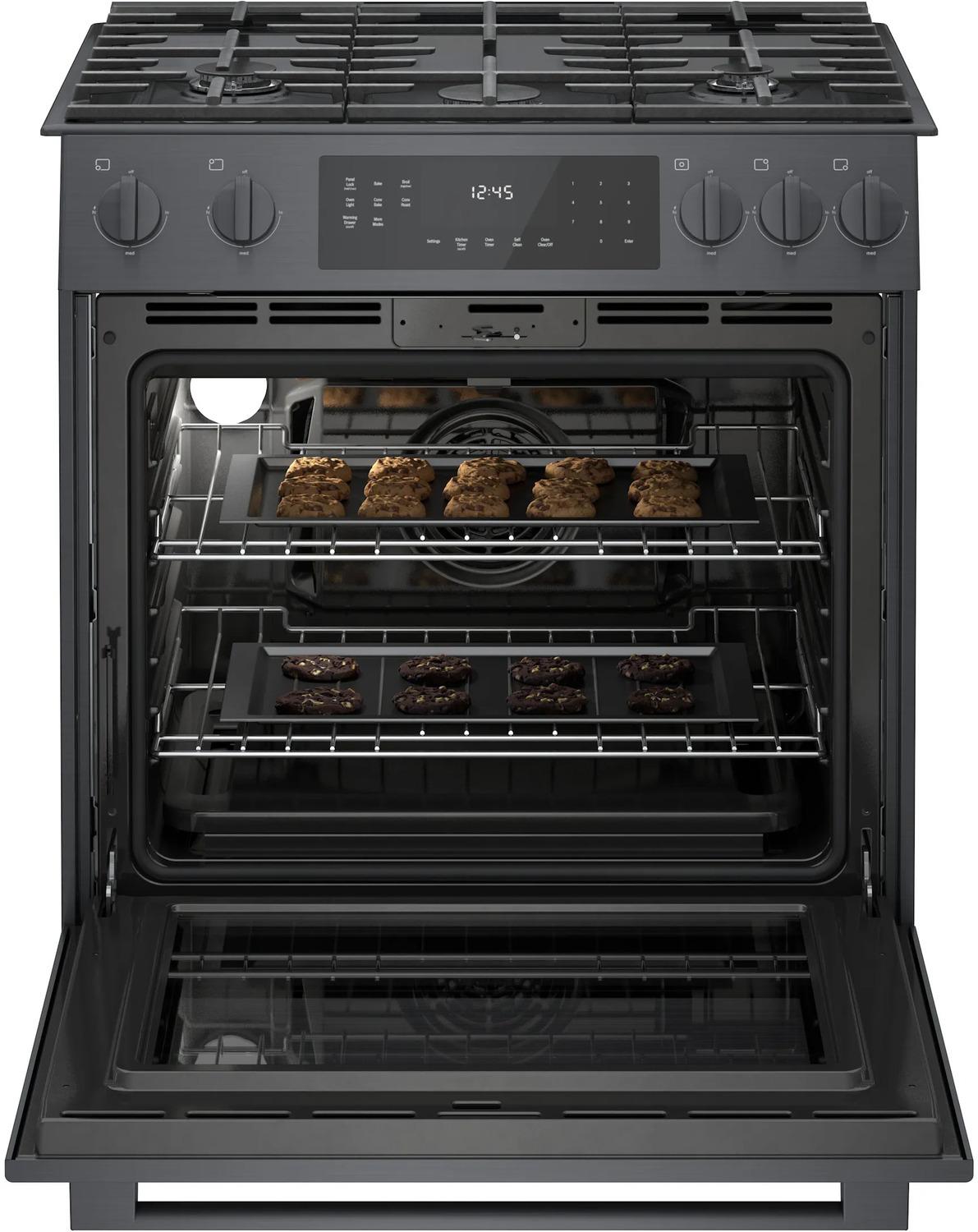 800 Series Gas Slide-in Range 30" Black - (HGI8046UC)