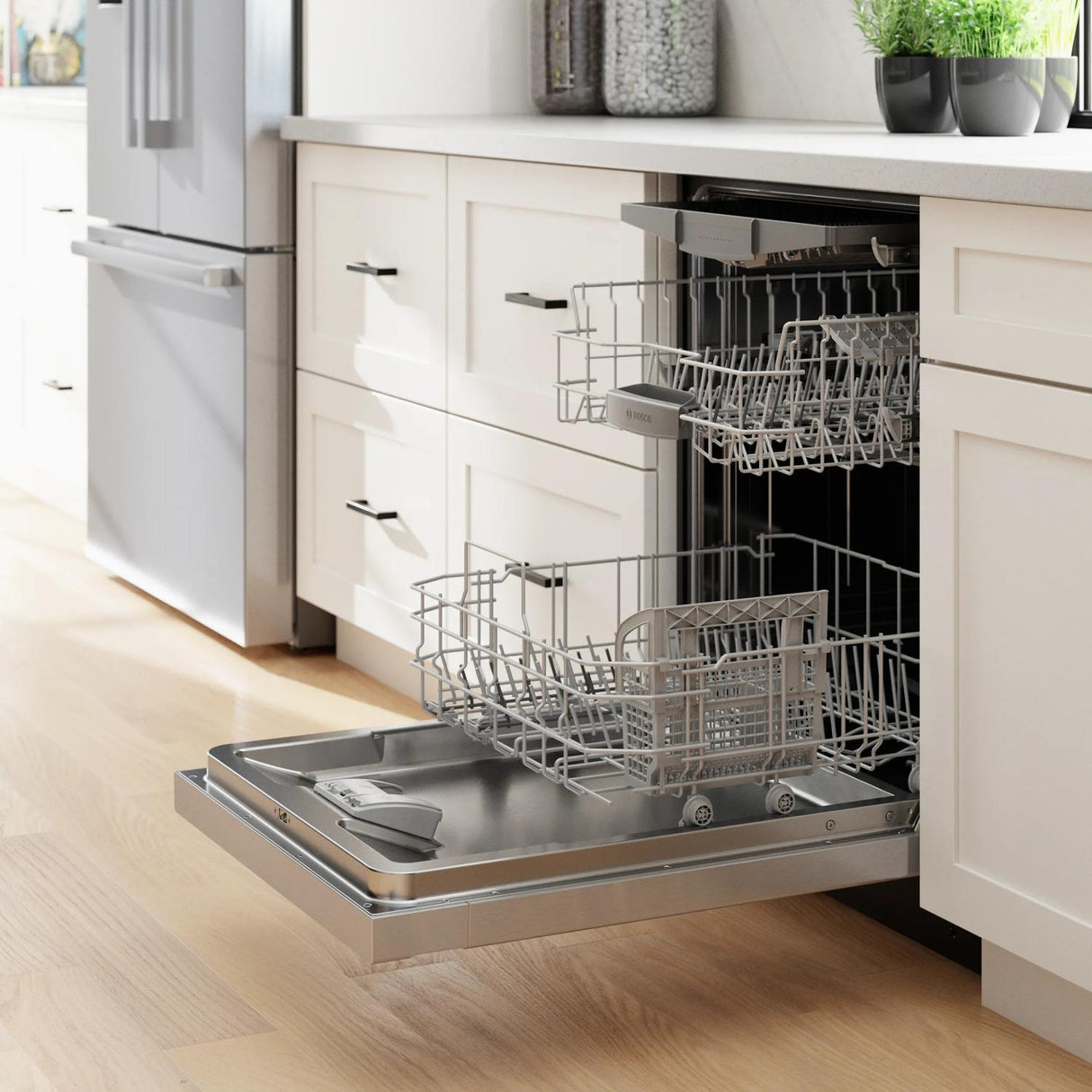 300 Series Dishwasher 24" Stainless Steel Anti-fingerprint - (SHE53C85N)