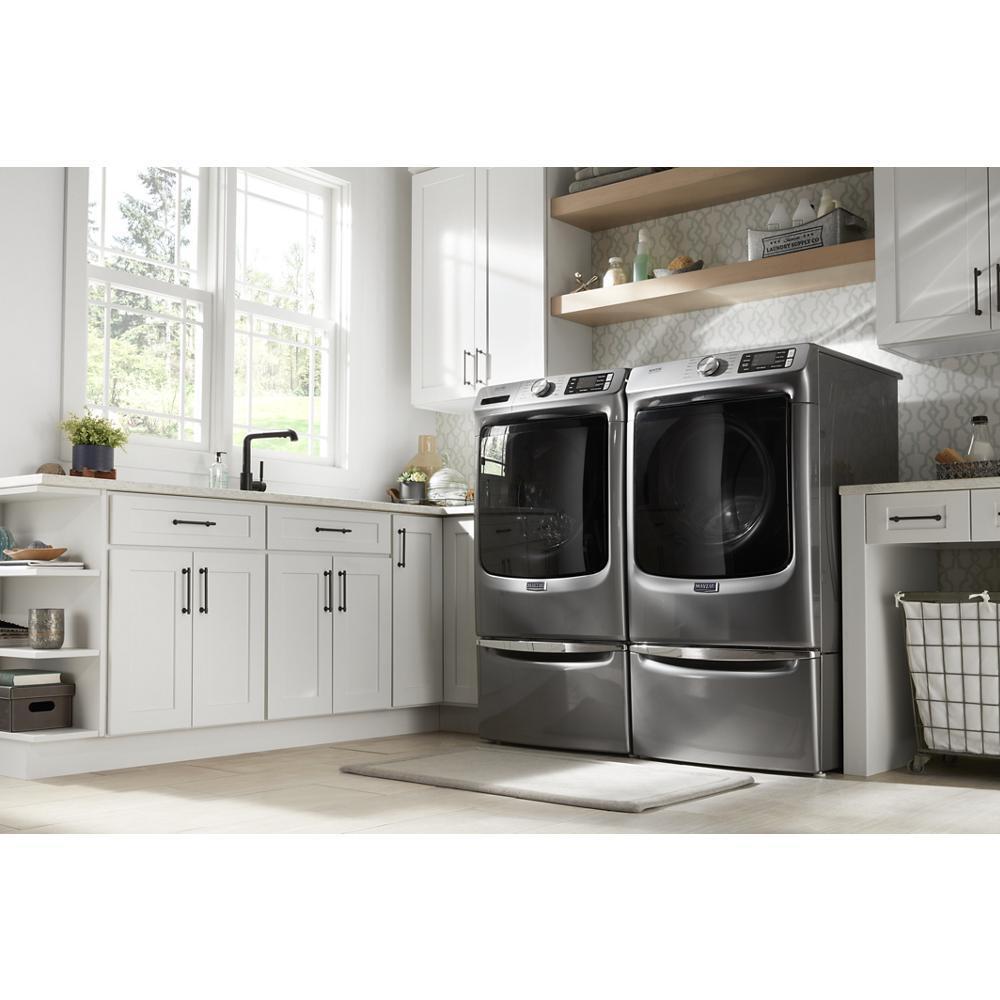 Front Load Electric Dryer with Extra Power and Quick Dry Cycle - 7.3 cu. ft. - (MED6630HC)