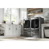 Front Load Electric Dryer with Extra Power and Quick Dry Cycle - 7.3 cu. ft. - (MED6630HC)