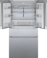 800 Series French Door Bottom Mount Refrigerator 36" Stainless steel (with anti-fingerprint) - (B36CL80ENS)