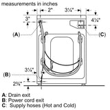 300 Series Compact Washer 1400 rpm - (WGA12400UC)