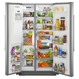 36- Inch Wide Counter Depth Side-by-Side Refrigerator- 21 Cu. Ft. - (MSC21C6MFZ)