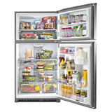 33-Inch Wide Top Freezer Refrigerator with EvenAir(TM) Cooling Tower- 21 Cu. Ft. - (MRT711SMFZ)