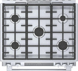 800 Series Gas Slide-in Range 30" Stainless Steel - (HGI8056UC)