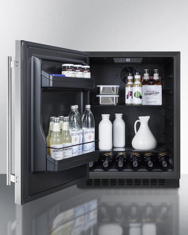 24" Wide Built-in All-refrigerator, ADA Compliant - (AL54LHD)