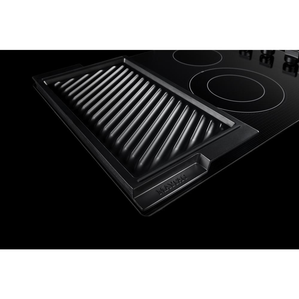 30-Inch Electric Cooktop with Reversible Grill and Griddle - (MEC8830HB)