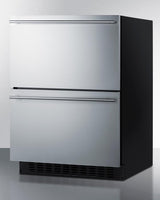 24" Wide 2-drawer All-refrigerator, ADA Compliant (panels Not Included) - (ASDR2414PNR)