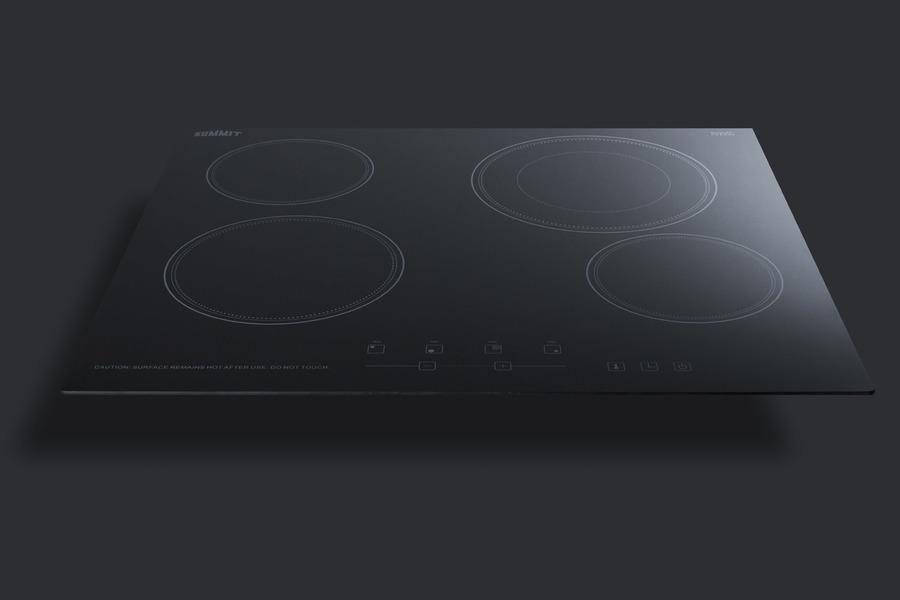 24" Wide 230v 4-burner Radiant Cooktop - (CR4B23T5B)