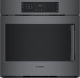 800 Series Single Wall Oven 30" Left SideOpening Door, Black Stainless Steel - (HBL8444LUC)