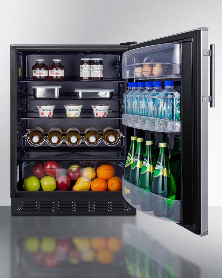 24" Wide All-refrigerator - (FF6BK2SS)