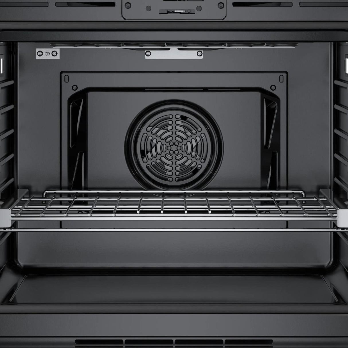 800 Series Single Wall Oven 30" Right SideOpening Door, Black Stainless Steel - (HBL8444RUC)