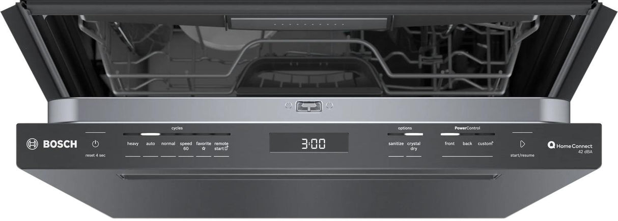 800 Series Dishwasher 24" Brushed black steel anti-fingerprint - (SHP78CM4N)