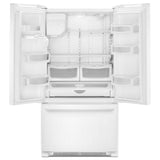 36- Inch Wide French Door Refrigerator with PowerCold(R) Feature - 25 Cu. Ft. - (MFI2570FEW)